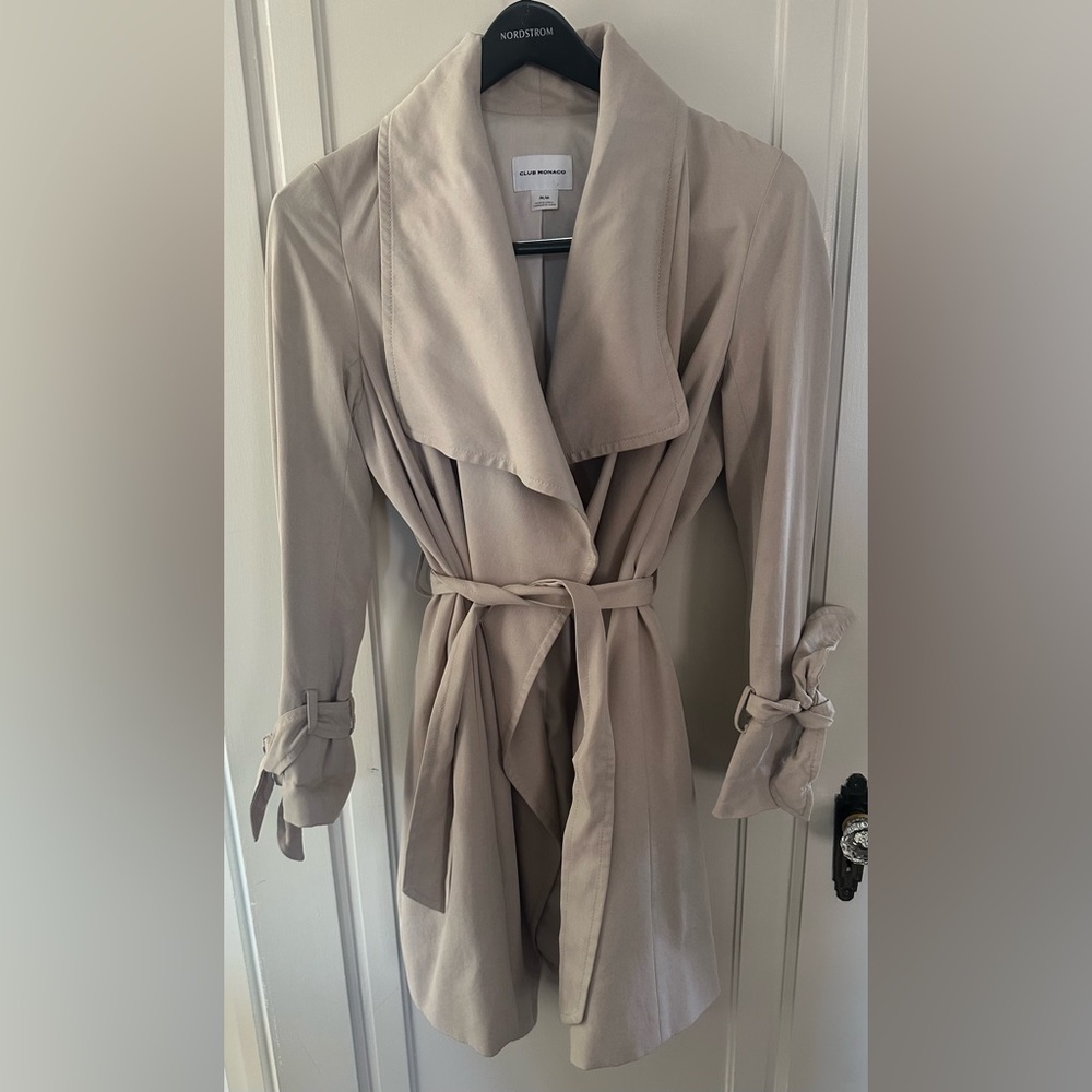 Club Monaco Wrap Coat